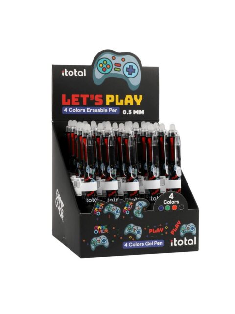 Kemijska olovka iTotal piši briši Let's play 4 boje 25/1 XL1806F
