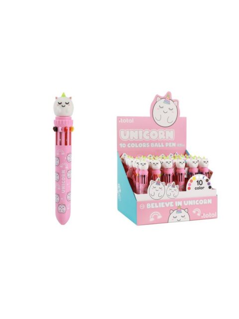 Kemijska olovka iTotal Unicorn 10 boja 36/1 XL2370B