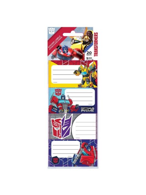 Naljepnice školske Transformers 5L (20 komada) 483253