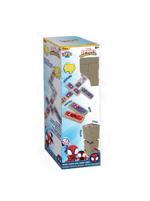 Igra Spidey Tower 3u1 (Domino, Memory, Balance) 508691