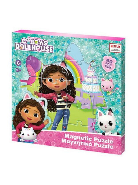 Puzzle magnetne Gabbyna kućica za lutke 60/1 574114