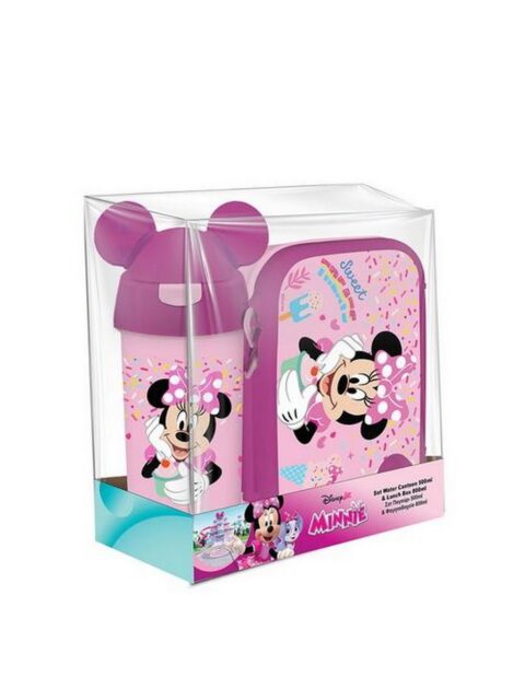 Set Minnie plastična kutija za užinu i plastična boca 500ml 565923