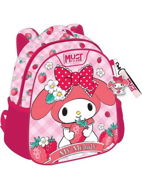 Ruksak vrtićki Must team My melody 2 pretinca (s privjeskom za ključeve) 27x10x31cm 490278