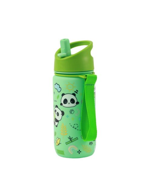 Plastična boca iTotal od tritana 500ml Panda zelena ID2121L