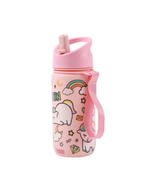 Plastična boca iTotal od tritana 500ml Unicorn roza ID2121J
