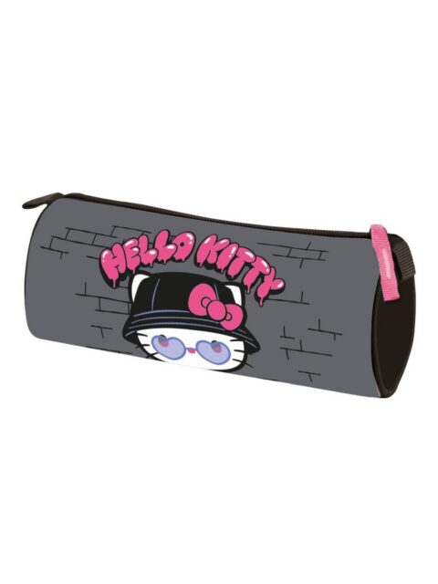 Pernica St.Right Hello Kitty prazna okrugla siva