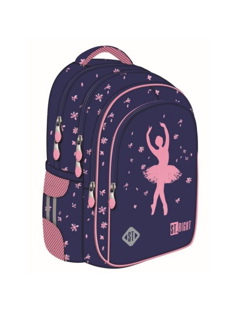 Ruksak školski St.Right Pink Ballerina 17"