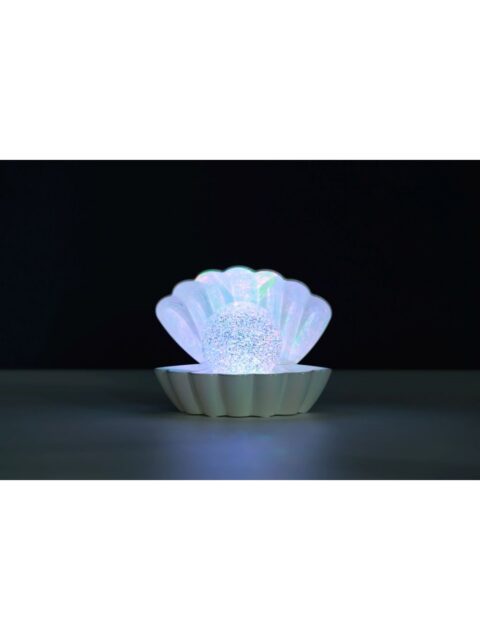 Lampa iTotal školjka bijela glitter XL2930D