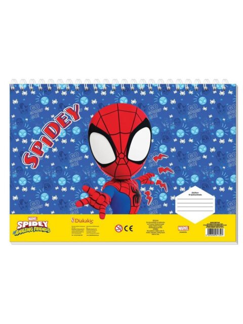 Blok za bojanje Spidey 23x33cm 40L 508769