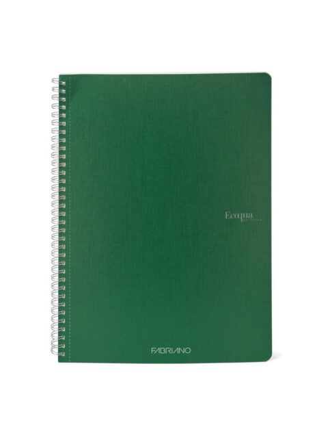 Bilježnica Fabriano Ecoqua original A4 90g 70L spiralna crte foglia 19290214