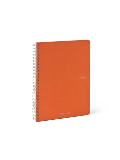 Bilježnica Fabriano Ecoqua original A5 90g 70L spiralna crte arancio 19148213