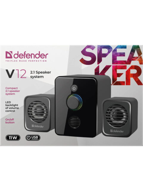 Zvučnici Defender 2.1 V12 11W