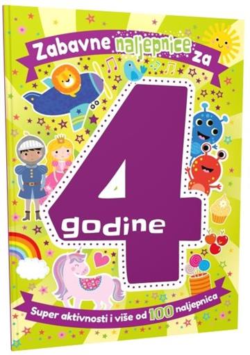 Zabavne naljepnice za 4 godine