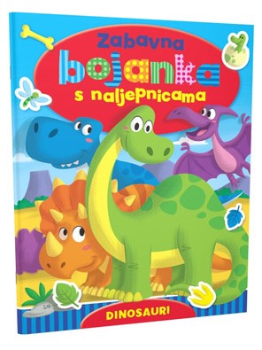 Zabavna bojanka – Dinosauri