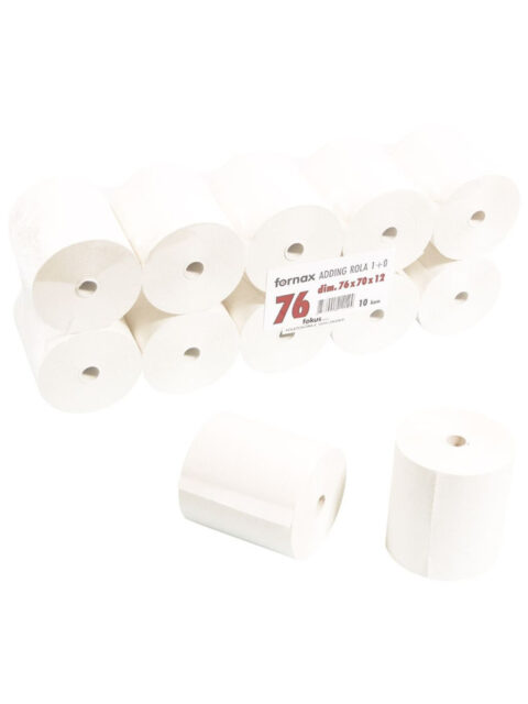 Ading rola termo 76x12/70m 1+0 pak10 (Fornax)