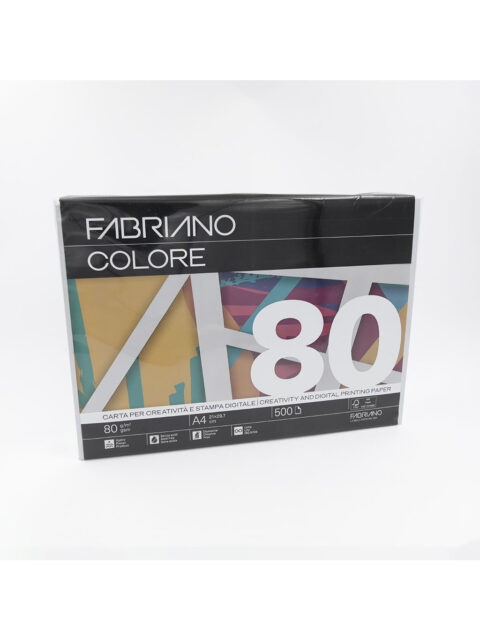 Papir Fabriano Colore A4/80g grigio 500L 75821297 soft