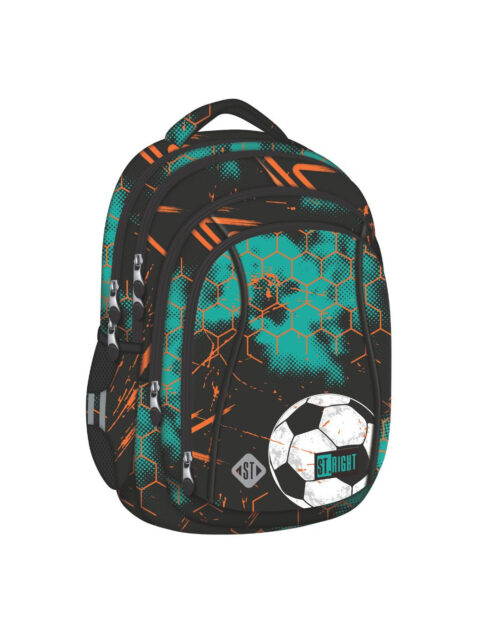 Ruksak školski St.Right Turbo Kick s pretincem za prijenosno računalo 17"