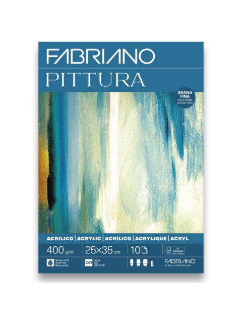 Blok Fabriano pittura 25x35 400g 10L 19100835 (ex 40002535)