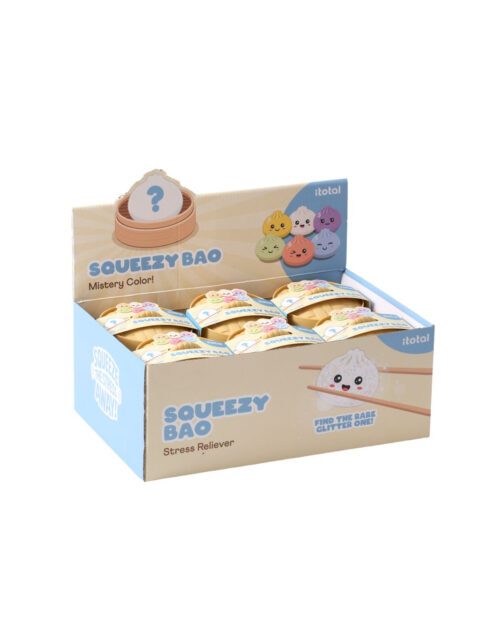 Squishy iTotal antistres SQUEEZY BAO 6 boja sortirano XL3266L