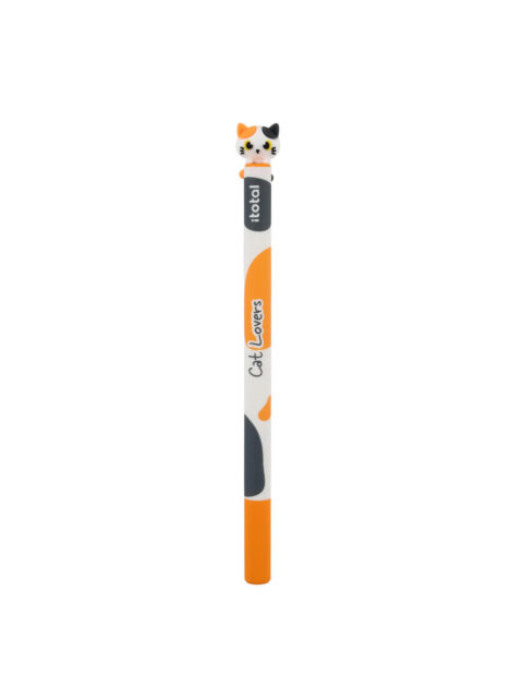 Kemijska olovka iTotal piši briši Climby ORANGE CAT XL3601