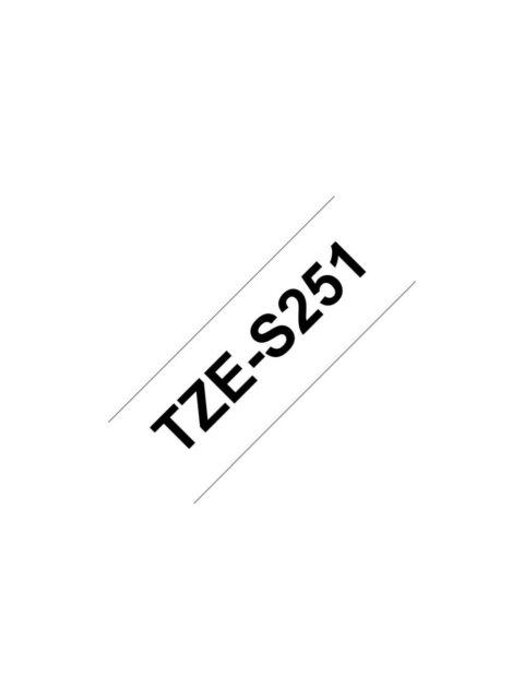 Vrpca Brother p-touch TZES251 24mm black/white