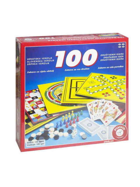 Društvena igra Piatnik 100 igara 768149