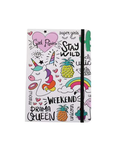 Notes iTotal A5 crte Unicorn sortirano XL1840