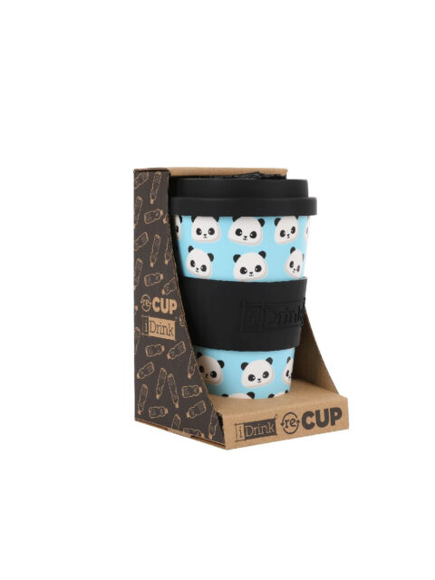 Šalica iTotal putna 435ml Panda ID5015