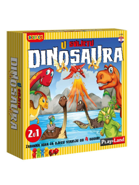 Društvena igra Playland svijet dinosaura L-251 HR +4