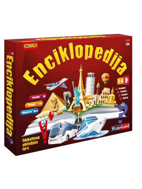 Društvena igra Playland enciklopedija L-111 HR +8