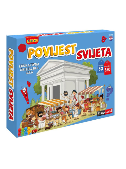 Društvena igra Playland povijest svijeta L-740 HR