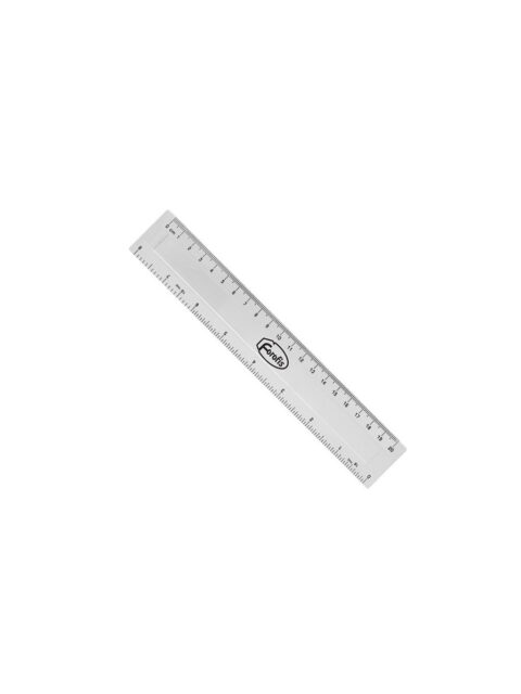 Ravnalo Forofis prozirno 20cm 91516