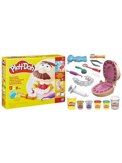 Masa za modeliranje Hasbro Play-doh drill n fill dentist F12595L0