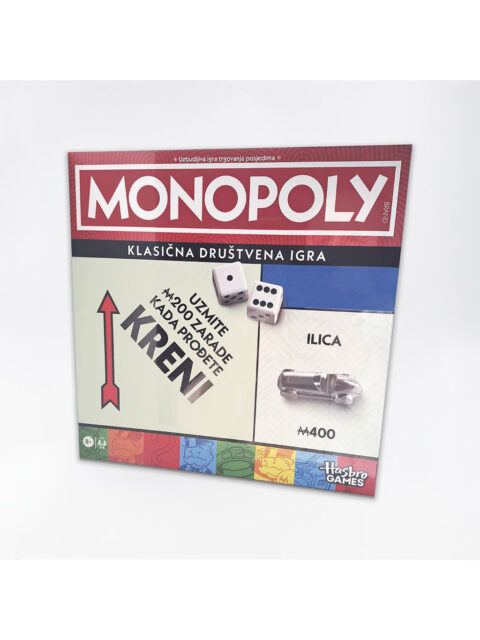 Društvena igra Hasbro Monopoly Klasik G0009266