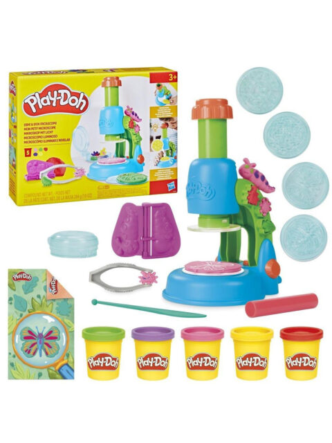 Masa za modeliranje Hasbro Play-doh mikroskop - posvijetli i pogledaj G04945L0