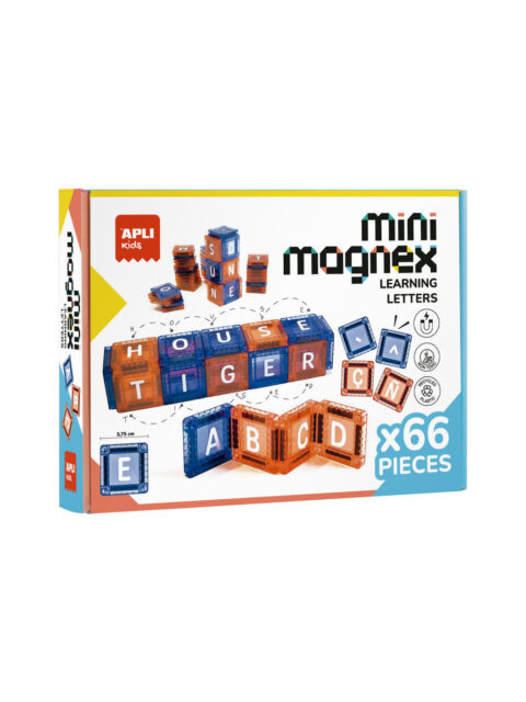 Igra Apli magnetski konstrukcijski set Magnex na slova, 66 komada 20869