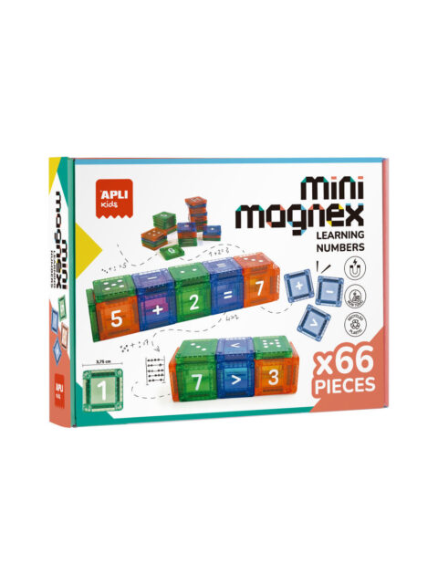 Igra Apli magnetski konstrukcijski set Magnex na brojeve, 66 komada 20870